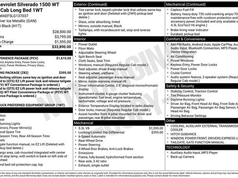 Used 2020 Chevrolet Silverado 1500 W/T w/ WT Convenience Package image 5