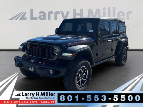 Used 2025 Jeep Wrangler Unlimited Rubicon w/ Steel Bumper Group image 1