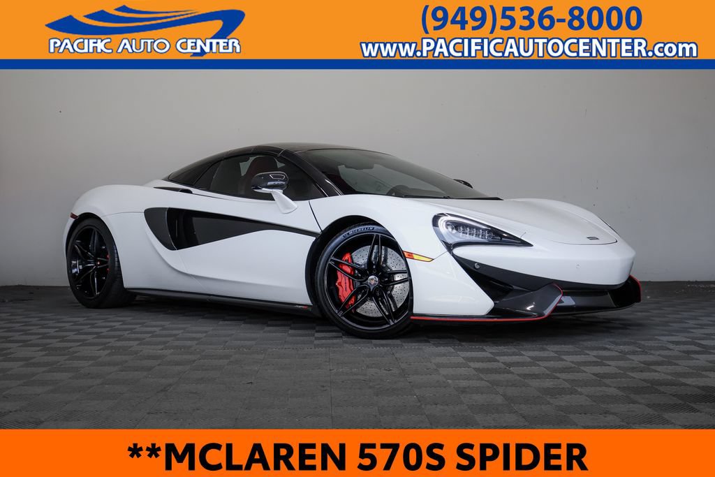 Used 2018 McLaren 570S Spider RWD image 1