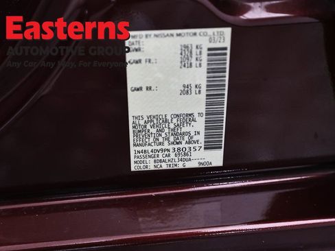 Used 2023 Nissan Altima 2.5 SV FWD image 35