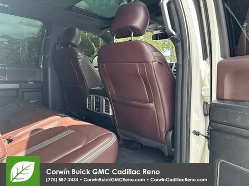 Used 2017 Ford F350 Platinum w/ Platinum Ultimate Package AWD/4WD image 32