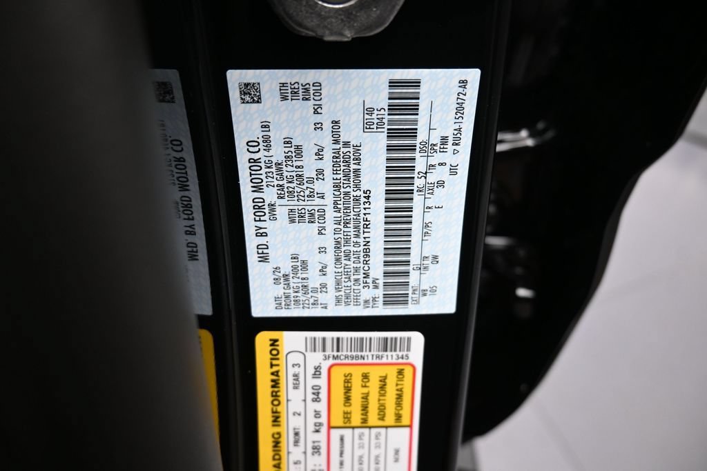 New 2026 Ford Bronco Sport Big Bend w/ Convenience Package AWD/4WD image 19