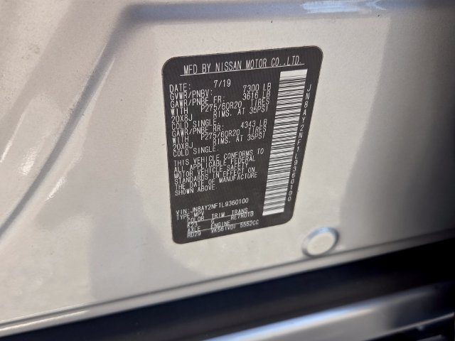 Used 2020 Nissan Armada Platinum w/ Captain's Chairs Package RWD image 19