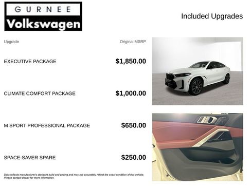 Used 2024 BMW X6 M60i w/ Executive Package image 4