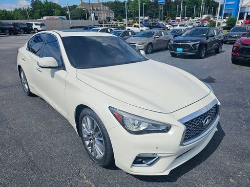 Used 2023 INFINITI Q50 Luxe w/ Cargo Package RWD image 1