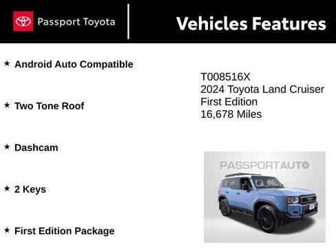 Used 2024 Toyota Land Cruiser AWD/4WD image 11