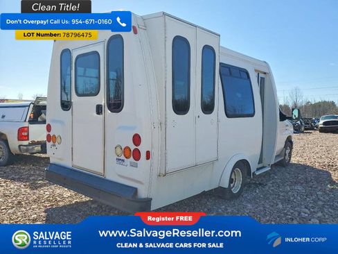 Used 2013 Ford E-350 and Econoline 350 Super Duty w/ Shuttle Bus Prep Pkg RWD image 5