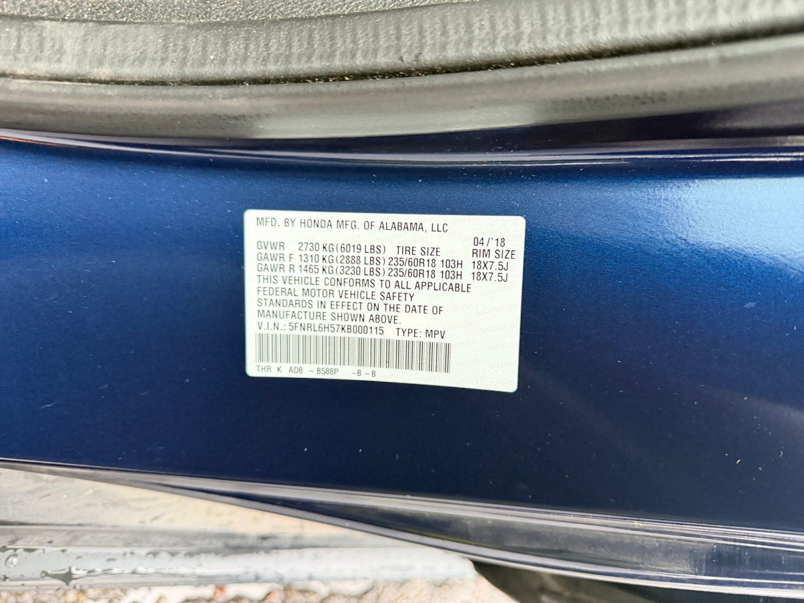 Used 2019 Honda Odyssey EX image 40