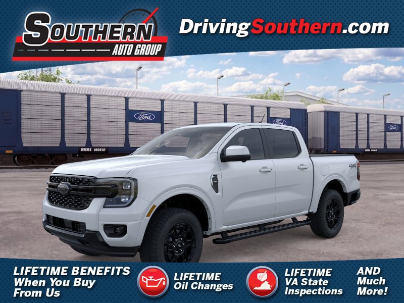 New 2026 Ford Ranger Lariat w/ Black Appearance Package AWD/4WD 360° Tour