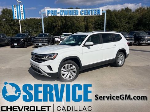 Used 2021 Volkswagen Atlas SEL w/ MDO Package (Bench Seat) image 1