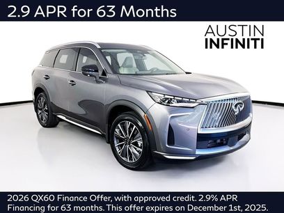 New 2026 INFINITI QX60 Luxe w/ Cargo Package