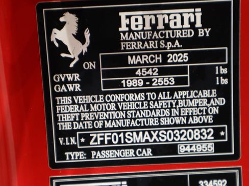 Certified 2025 Ferrari 296 GTS image 41