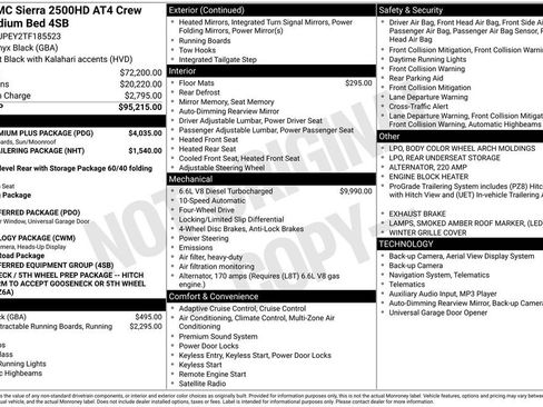 New 2026 GMC Sierra 2500 AT4 w/ AT4 Premium Plus Package AWD/4WD image 45