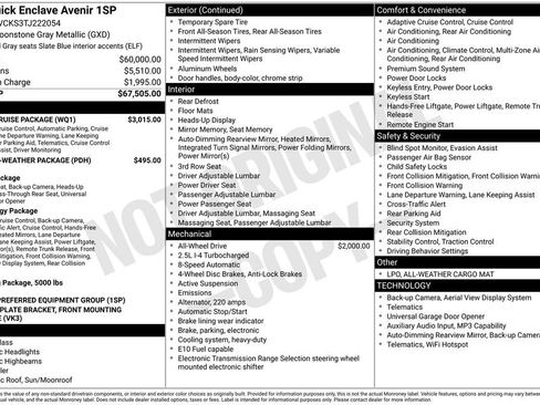 New 2026 Buick Enclave Avenir w/ Super Cruise Package image 8