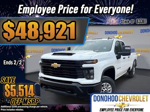 New 2026 Chevrolet Silverado 2500 W/T w/ WT Convenience Package image 1
