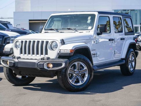 Used 2020 Jeep Wrangler Unlimited Sahara AWD/4WD image 1