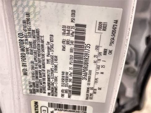 Used 2017 Ford Fusion Platinum image 22