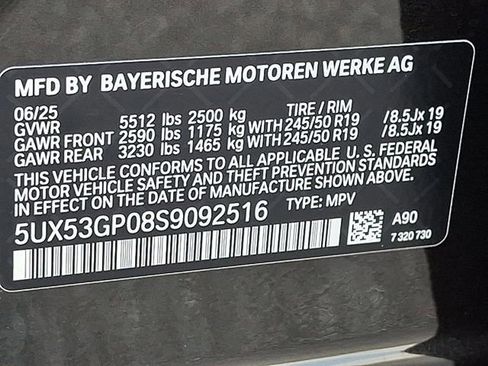 Certified 2025 BMW X3 xDrive30i w/ Premium Package image 18