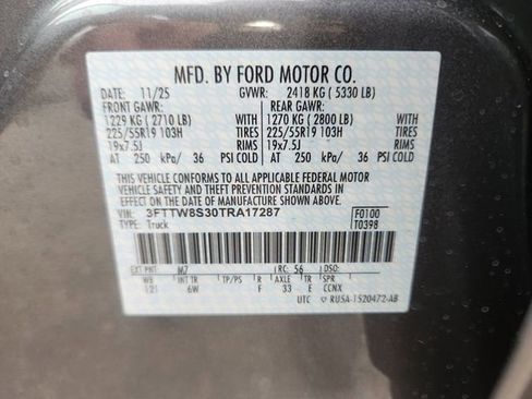 New 2026 Ford Maverick Lariat w/ Black Appearance Package image 24