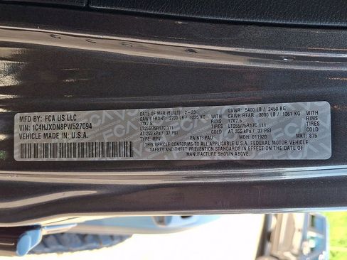 Used 2023 Jeep Wrangler Unlimited Sport AWD/4WD image 29