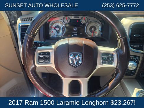 Used 2017 RAM 1500 Laramie Longhorn AWD/4WD image 30