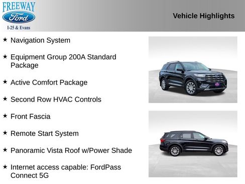 Used 2025 Ford Explorer Active w/ Active Comfort Package AWD/4WD image 2