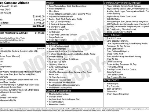 New 2026 Jeep Compass Latitude image 28