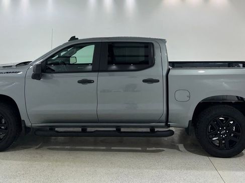 Used 2026 Chevrolet Silverado 1500 Custom w/ Turbomax Blackout Package AWD/4WD image 2