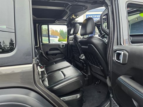 Used 2021 Jeep Wrangler Unlimited Rubicon 4xe w/ Steel Bumper Group image 14