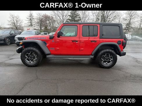 Used 2023 Jeep Wrangler Unlimited Rubicon 4xe w/ Cold Weather Group AWD/4WD image 2