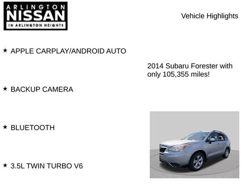 Used 2014 Subaru Forester 2.5i Premium w/ All-Weather Package AWD/4WD image 7