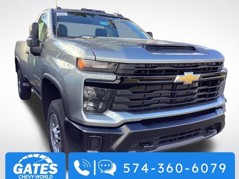New 2025 Chevrolet Silverado 2500 W/T w/ Snow Plow Prep/Camper Package image 1