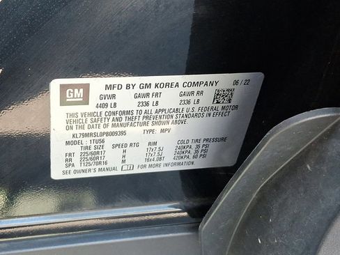 Used 2023 Chevrolet TrailBlazer LT AWD/4WD image 30