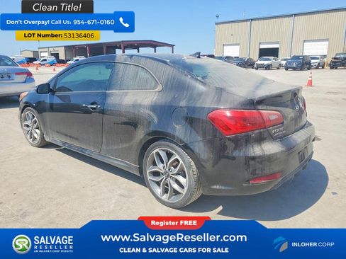Used 2016 Kia Forte Koup SX w/ SX Premium Package FWD image 3
