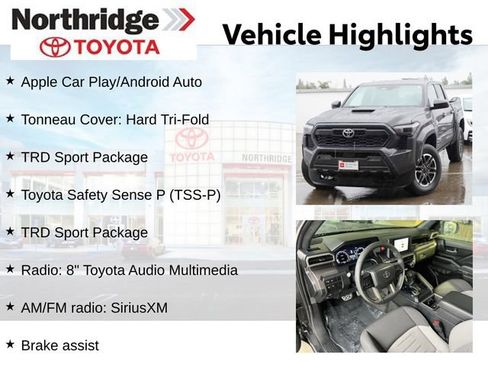 Certified 2025 Toyota Tacoma TRD Sport image 2