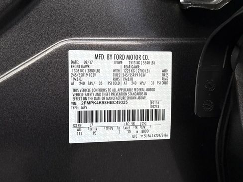 Used 2017 Ford Edge Titanium w/ Equipment Group 301A image 32