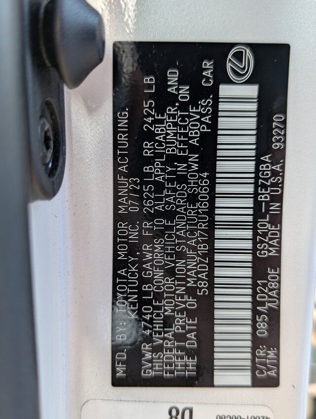 Certified 2024 Lexus ES 350 w/ Premium Package FWD image 31