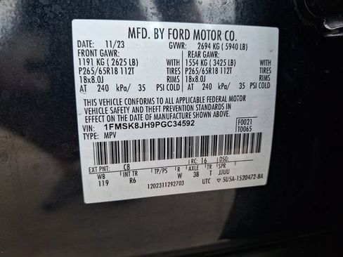 Used 2023 Ford Explorer Timberline AWD/4WD image 27