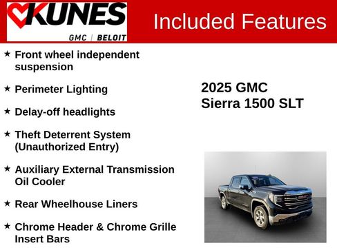 Used 2025 GMC Sierra 1500 SLT AWD/4WD image 3