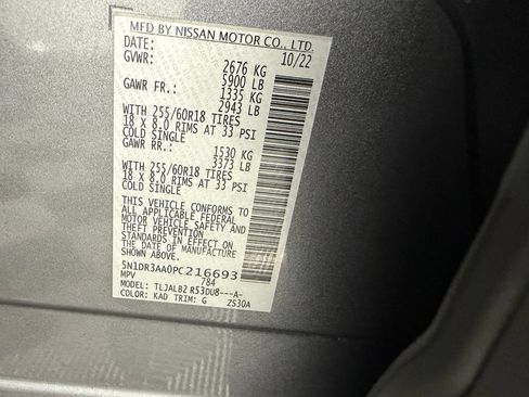 Used 2023 Nissan Pathfinder S FWD image 34