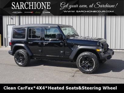 Used 2022 Jeep Wrangler Unlimited Sport w/ Cold Weather Group