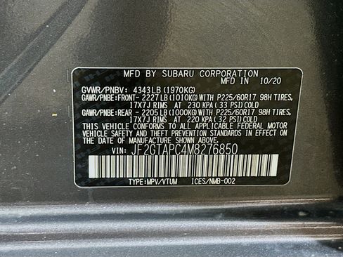 Used 2021 Subaru Crosstrek 2.0i Premium AWD/4WD image 30
