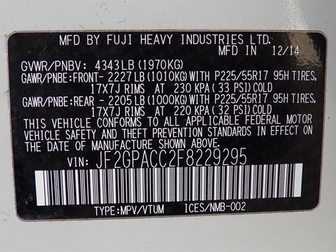 Used 2015 Subaru Crosstrek 2.0i Premium image 30