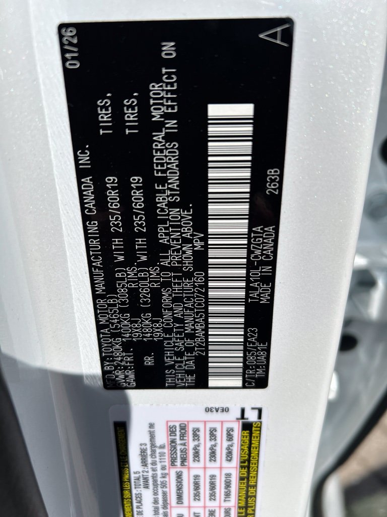 Certified 2026 Lexus RX 350 FWD image 23