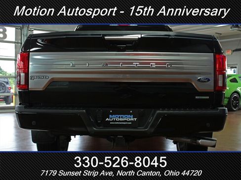 Used 2018 Ford F150 Limited w/ Trailer Tow Package AWD/4WD image 9
