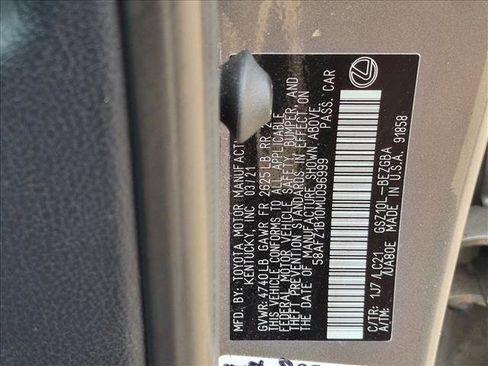 Used 2021 Lexus ES 350 Ultra Luxury w/ Accessory Package 2 FWD image 20