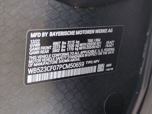 Certified 2023 BMW iX xDrive50 w/ Sport Package image 26