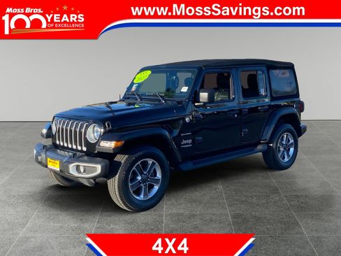 Used 2022 Jeep Wrangler Unlimited Sahara AWD/4WD image 1