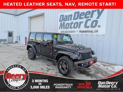 Used 2016 Jeep Wrangler Unlimited Sahara image 1