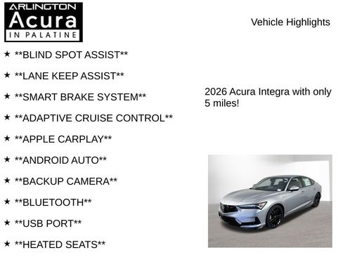 New 2026 Acura Integra A-Spec image 7